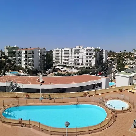 Modernes Apartment Mit Poolblick In Top-Lage Von Playa Del Ingles