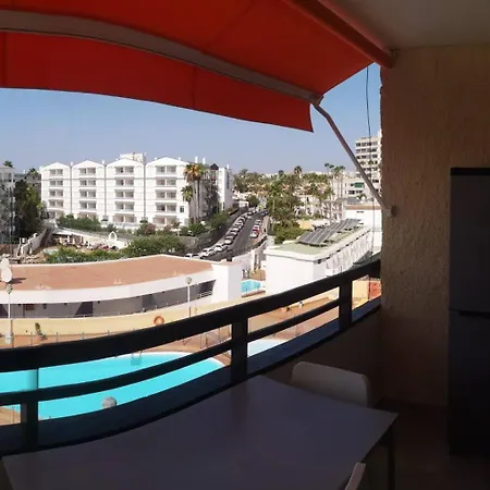 Modernes Apartment Mit Poolblick In Top-Lage Von Playa Del Ingles Apartment *